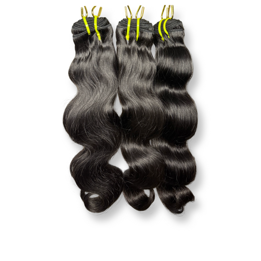 Soft Wave extensions on a white background